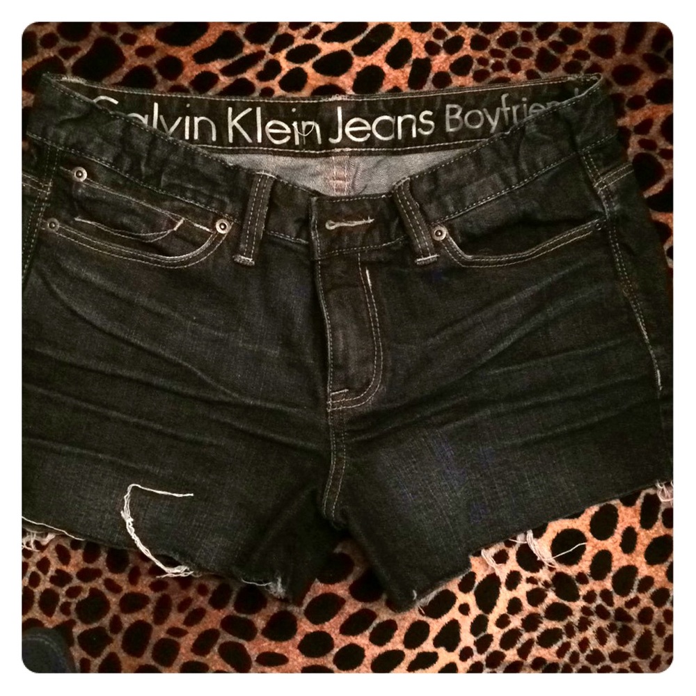 Calvin Klein boyfriend Jean Shorts